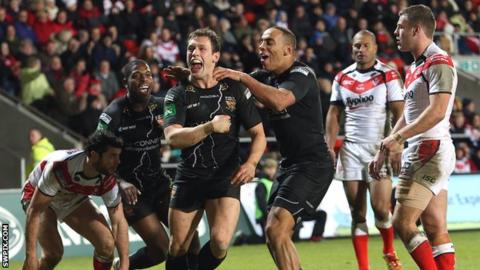 St Helens v Huddersfield Giants