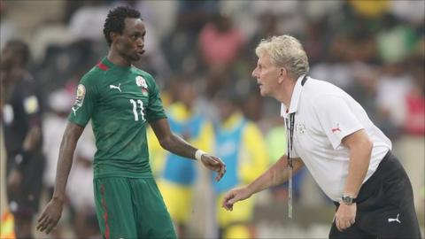 Paul Put, Burkina Faso coach (r)