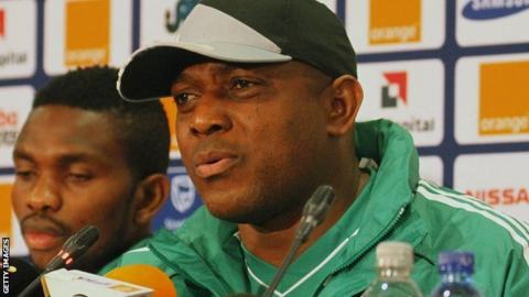 Nigeria coach Stephen Keshi