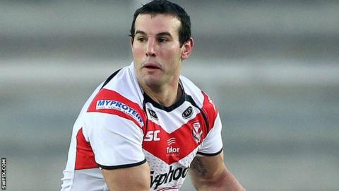 St Helens forward Anthony Laffranchi