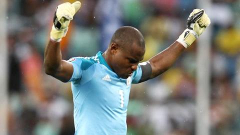 Nigeria goalkeeper Vincent Enyeama