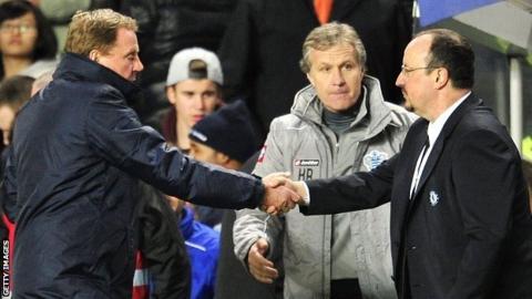 Harry Redknapp and Rafael Benitez