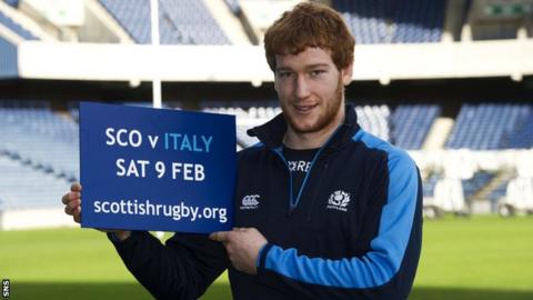 Rob Harley will make his first start for Scotland