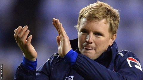 Bournemouth manager Eddie Howe
