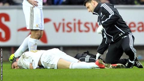 Chico Flores receives treatment
