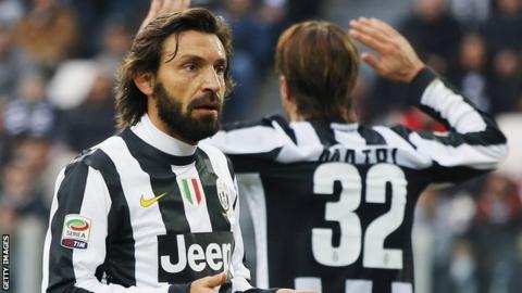 Andrea Pirlo is the playmaker-in-chief for Juventus