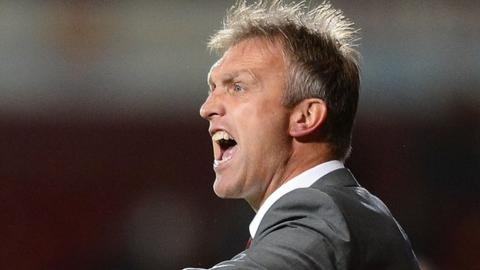 Crewe boss Steve Davis