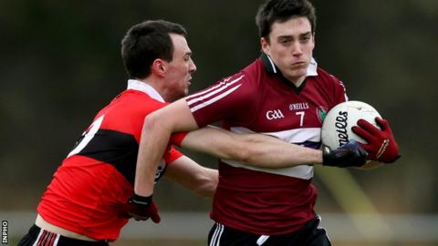 St Mary's in Sigerson Cup action against UCC