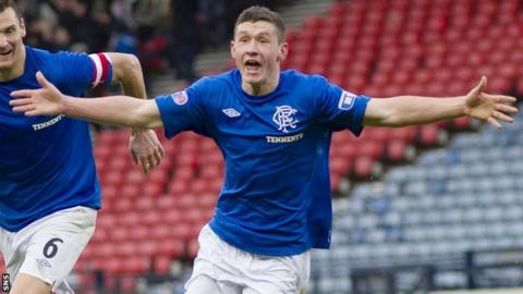 Rangers winger Fraser Aird