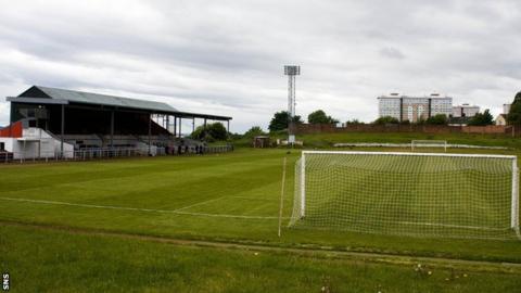 The match at Cliftonhill has been postponed
