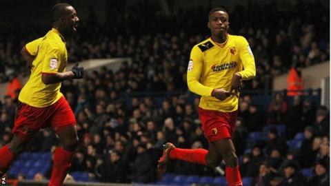 Nathaniel Chalobah celebrates his goal