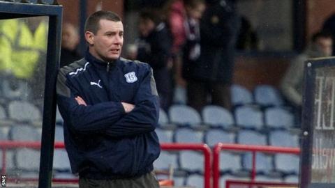 Former Dundee manager Barry Smith