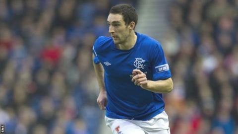 Rangers left-back Lee Wallace