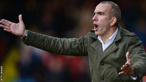 Former Swindon manager Paolo Di Canio