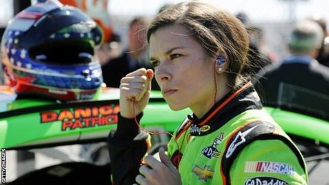 Nascar racer Danica Patrick