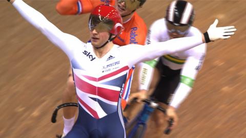 Keirin world champion Jason Kenny