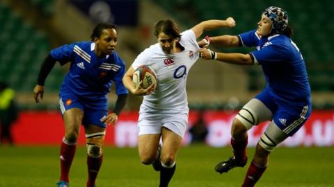 Highlights: England women lose to France