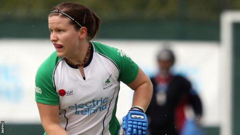 Aine Connery scored Ireland's second goal