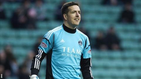 Aberdeen goalkeeper Jamie Langfield