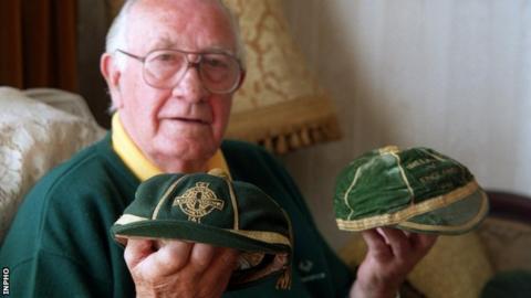 Con Martin won caps for both Northern Ireland and the Republic of Ireland