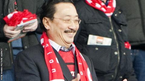 Cardiff City owner Vincent Tan