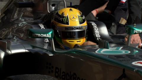Mercedes' Lewis Hamilton