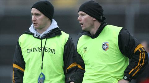 Tony McEntee and Gareth O'Neill