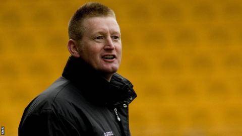St Johnstone manager Steve Lomas