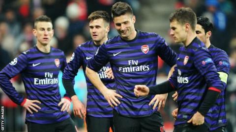 Arsenal players