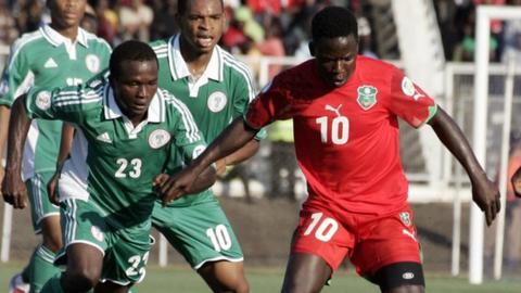 Joseph Kamwendo (right) has been named Malawi captain