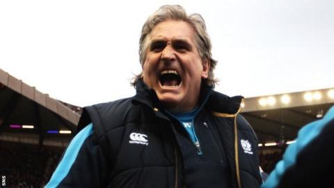 Scotland interim head coach Scott Johnson