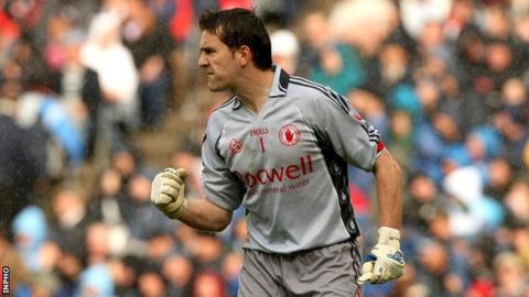 Tyrone goalkeeper John Devine