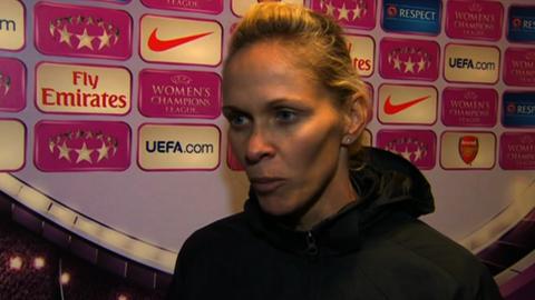 Arsenal Ladies manager Shelley Kerr