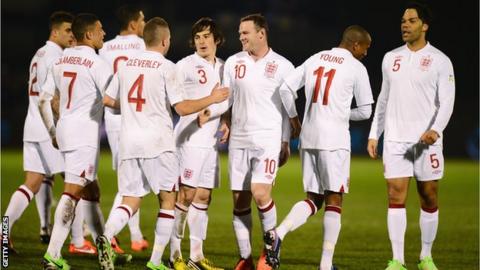 England national team