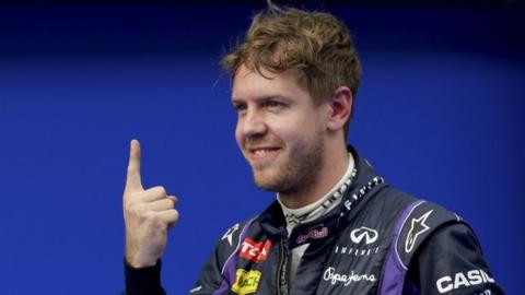 Red Bull's Sebastian Vettel