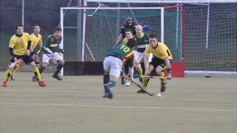 Guernsey Hockey playing South Cheshire in the semi final of the HA Trophy