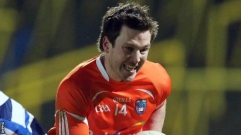 Stefan Forker and Armagh's main scoring threat