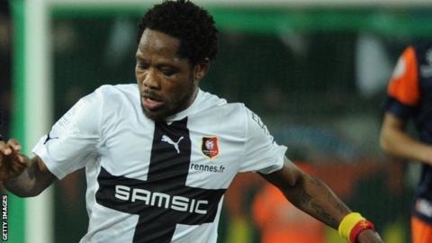 Cameroon and Rennes' Jean Makoun