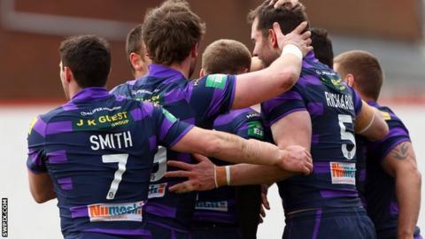 Wigan Warriors celebrate