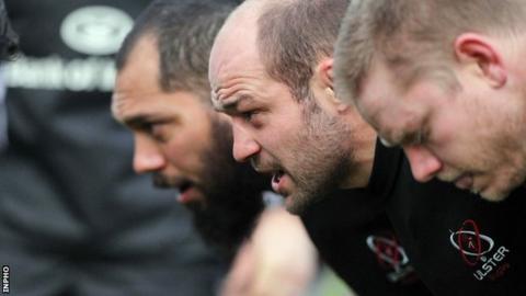 John Afoa in Ulster's front row