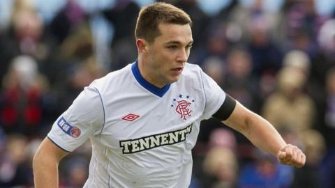 Rangers defender Chris Hegarty