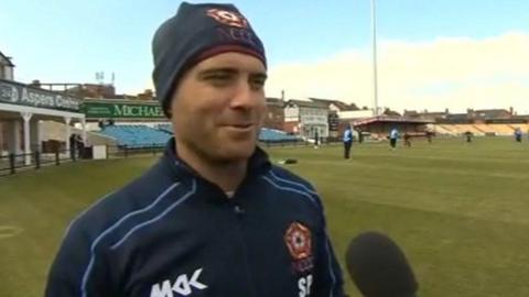 Northants captain Stephen Peters