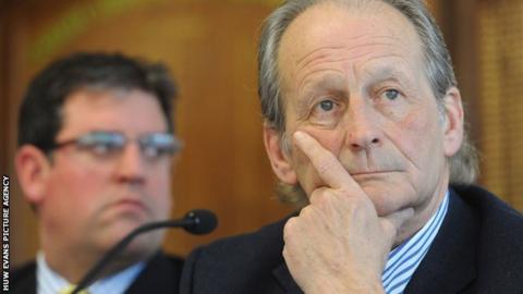Cardiff Blues chairman Peter Thomas
