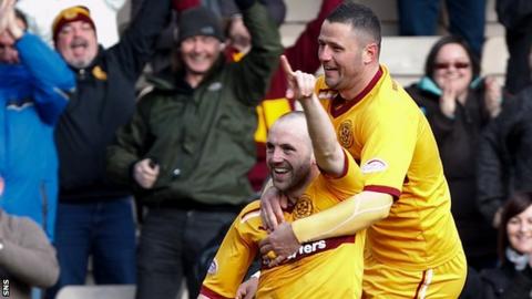 James McFadden and Michael Higdon