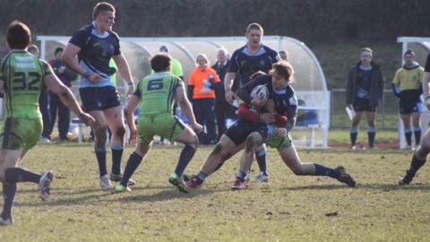 Gloucestershire All Golds in action