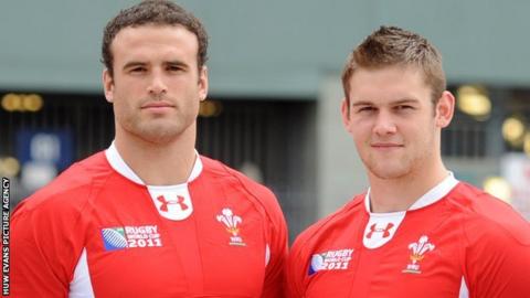 Jamie Roberts and Dan Lydiate