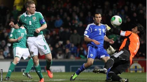 Northern Ireland were beaten 2-0 by Israel in the World Cup qualifier on 26 March