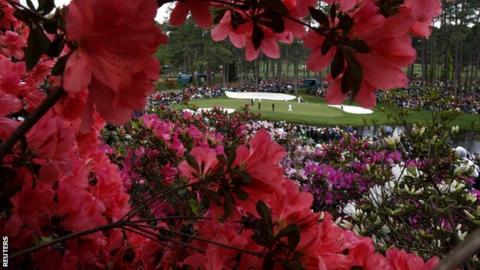 Flowers at the Masters