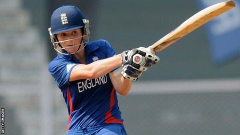 England cricket captain Charlotte Edwards