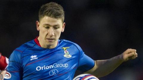 Inverness CT defender Josh Meekings